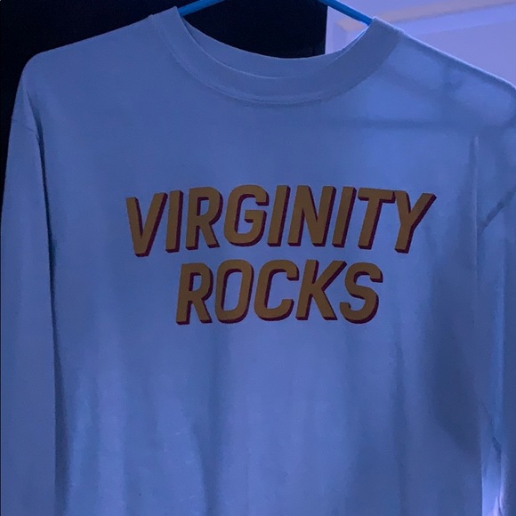 Zumiez Tops - virginity rocks long sleeve !
